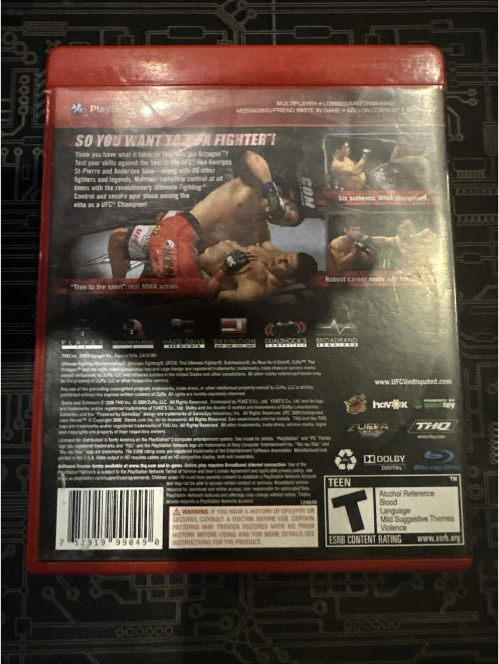 N/A ufc undisputed